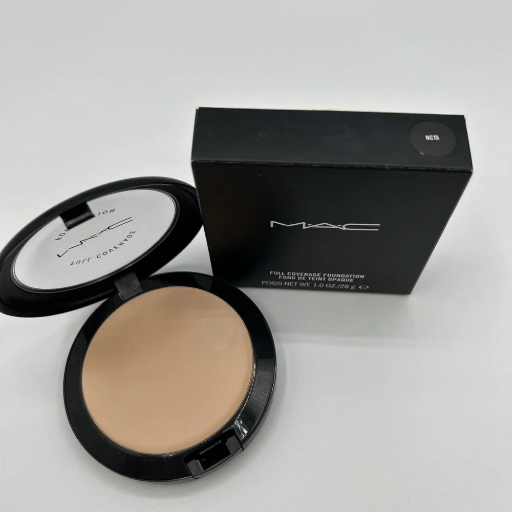 Mac Full Coverage Foundation NC15 1.0oz/28g NEW IN BOX Cream Foundation